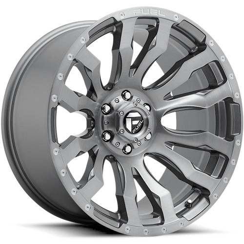 Fuel Blitz 20x10 Gray Wheel Fuel Blitz D693 6x5.5 -18 D69320008447