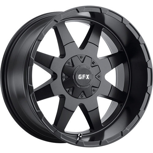 G-FX TR12 20x9 Black Wheel G-FX TR12 8x6.5 0 T12 290-8165-00 MB