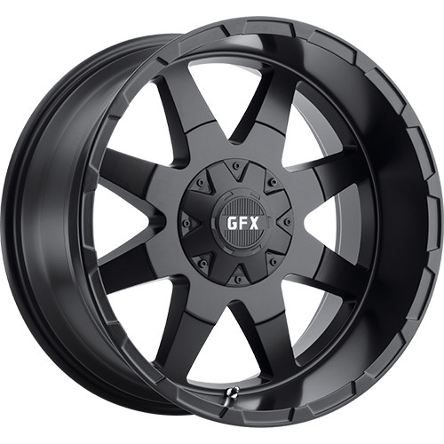 G-FX TR12 20x9 Black Wheel G-FX TR12 8x6.5 12 T12 290-8165-12 MB