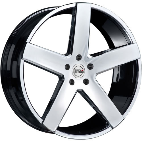 Heavy Hitters HH15 24x10 Chrome Wheel Heavy Hitters HH15 5x5.5 15 HH15-2410TT15LTC