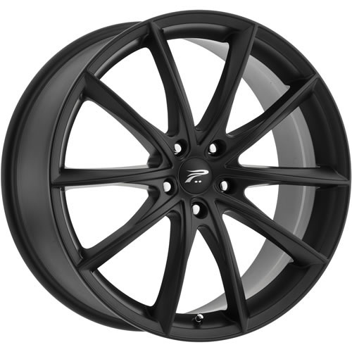 Platinum Flux 20x8.5 Black Wheel Platinum Flux 435 5x112 35 435-2844SB+35