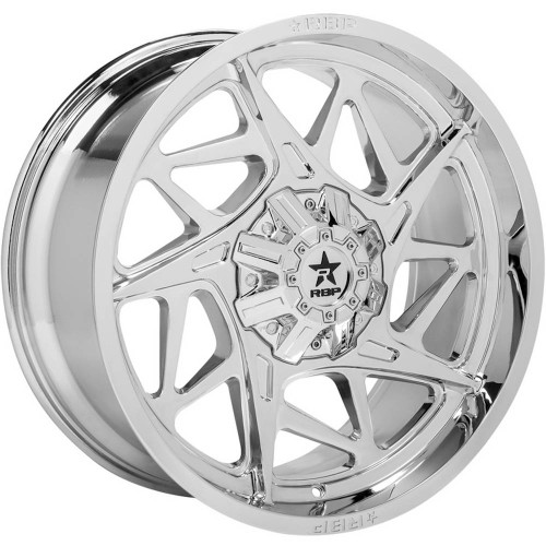 RBP 97R 22x10 Chrome Wheel RBP 97R Patriot 5x5 5x5.5 10 97R-2210-58+10C