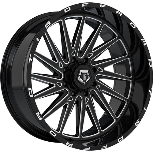 TIS 547BM 20x12 Black Milled Wheel TIS 547BM 6x135 -44 547BM-2126344