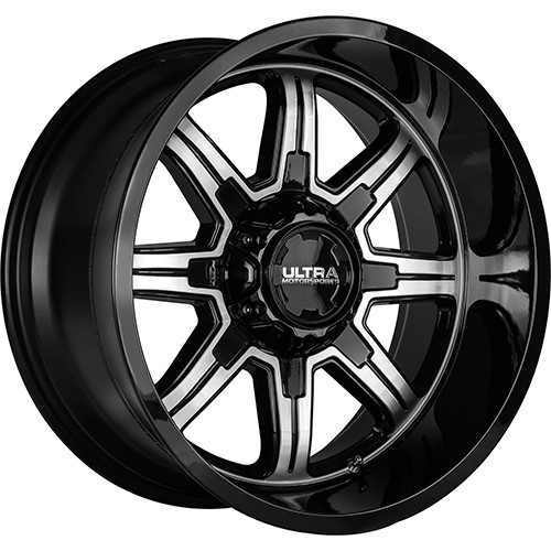 Ultra Menace 20x10 Black Machined Wheel Ultra Menace 229 6x135 6x5.5 -25 229-2135U25