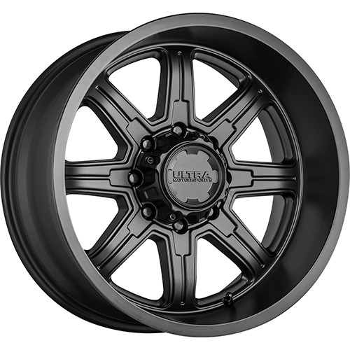 Ultra Menace 17x9 Black Wheel Ultra Menace 229 8x170 12 229-7987SB+12