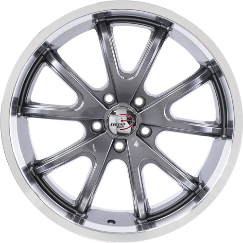 Vision Torque 20x8.5 Gray Wheel Vision Torque (143) 5x4.75 10 143-2861GMML10