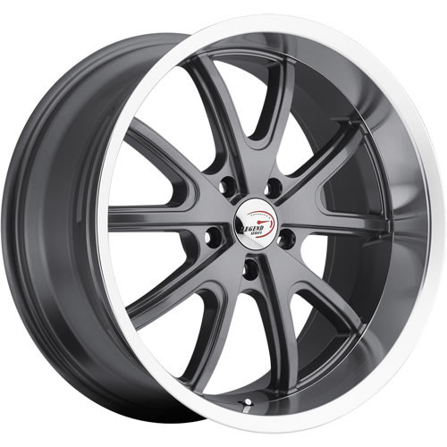 Vision Torque 18x8.5 Gray Wheel Vision Torque (143) 5x4.5 -6 143-8865GMML-6