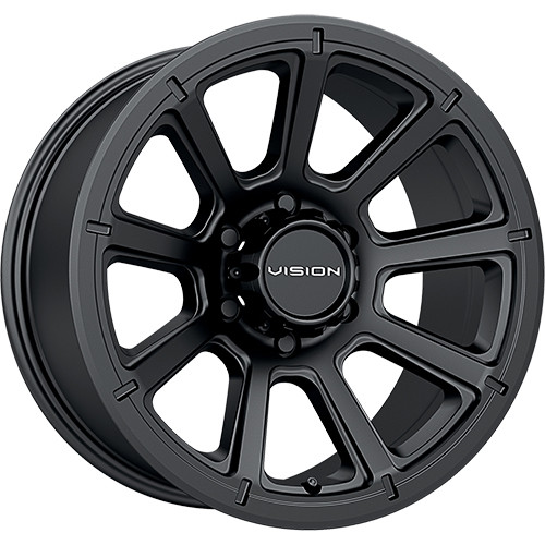 Vision Turbine 16x8 Black Wheel Vision Turbine 353 5x4.5 0 353-6865MB0