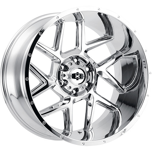 Vision Sliver 22x12 Chrome Wheel Vision Sliver 360 6x5.5 -57 360-22283C-57