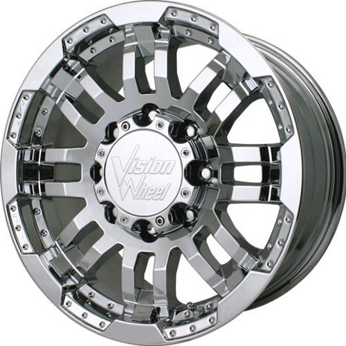 Vision Warrior 18x8.5 Chrome Vision Warrior Wheel 5x150 +25 Offset 375-8850C25 375-8850C25