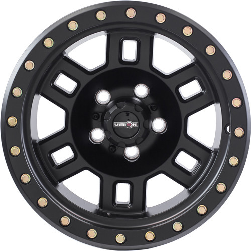 Vision Manx 15x8 Black Wheel Vision Manx (398) 6x5.5 -19 398-5883MB-19