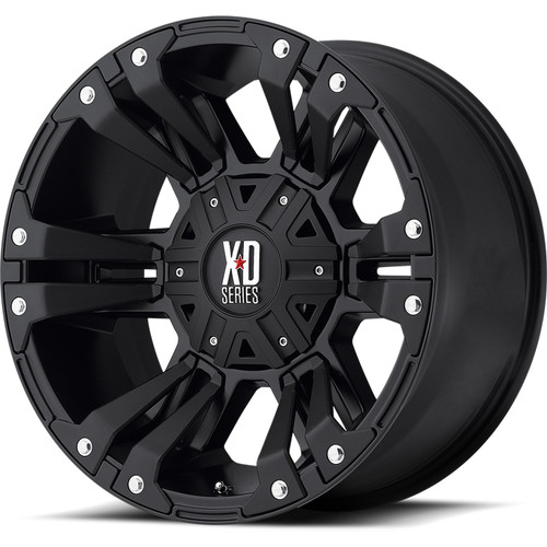 XD XD822 18x9 Black Wheel XD XD822 (Monster II) 5x5 5x5.5 18 XD82289035718