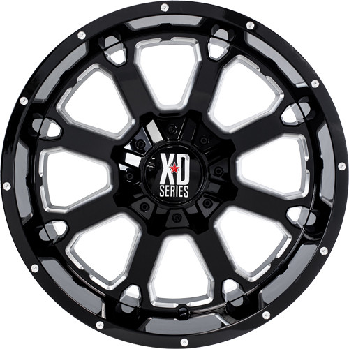 XD XD825 20x9 Black Wheel XD XD825 Buck 25 5x5 5x5.5 0 XD82529035300