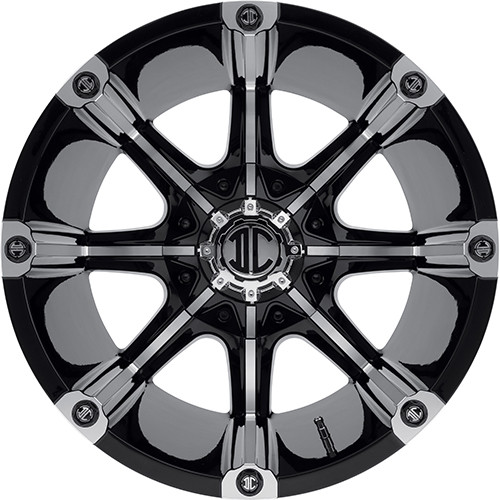 Xtreme NX-3 20x12 Black Wheel Xtreme NX-3 Blank -44 NX3-2012ZL-44XB