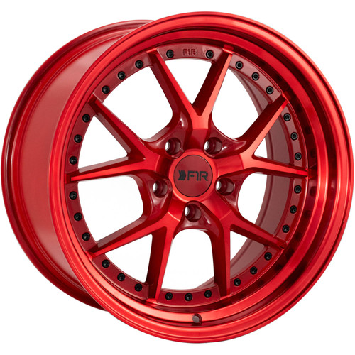 F1R F105 18x9.5 Red Wheel F1R F105 5x4.5 25 F10518955114R25