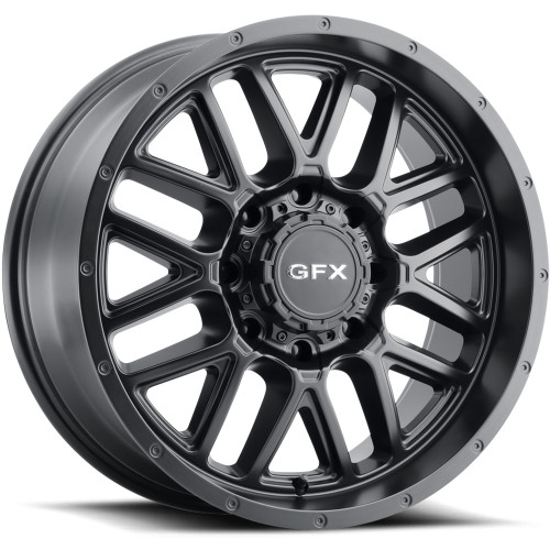 G-FX TM5 20x10 Matte Black Wheel G-FX TM5 6x135 6x5.5 -19 TM5 210-6009N19 MB