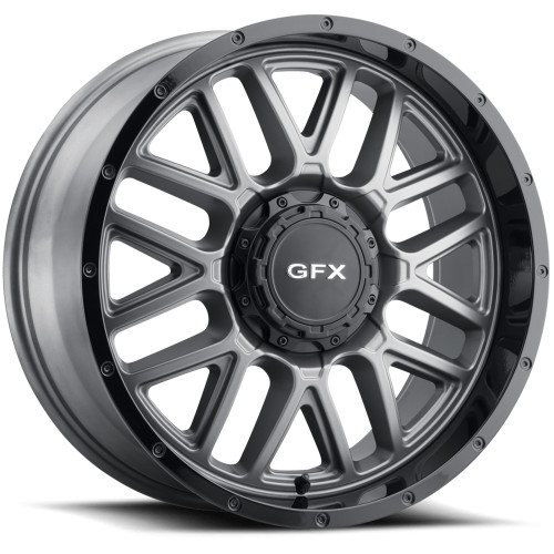 G-FX TM5 20x9 Grey Black Wheel G-FX TM5 8x6.5 12 TM5 290-8165-12 GRB