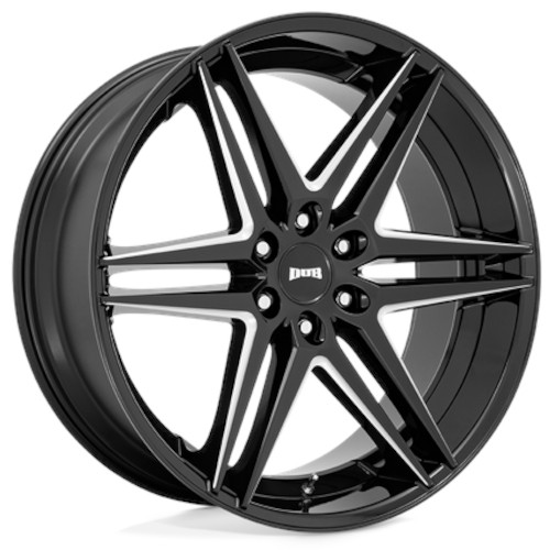 Dub Dirty Dog 24x10 Black Milled Wheel Dub Dirty Dog S267 6x135  30 S267240089+30