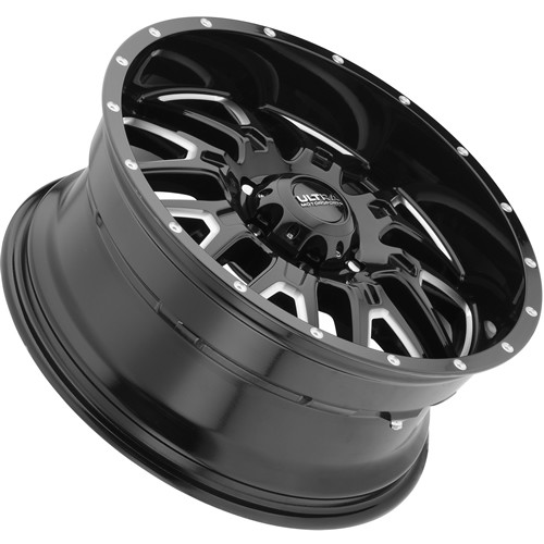 Ultra Hunter 18x9 Black Milled Wheel Ultra Hunter 203 5x150 18 203-8950BM+18