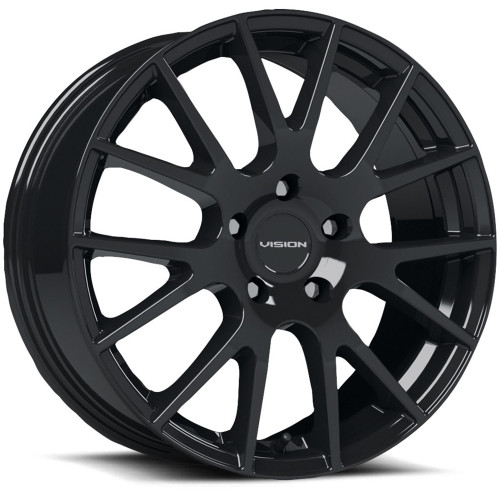 Vision Hellion 18x8 Gloss Black Wheel Vision Hellion 5x4.5  40 18A8865GB40