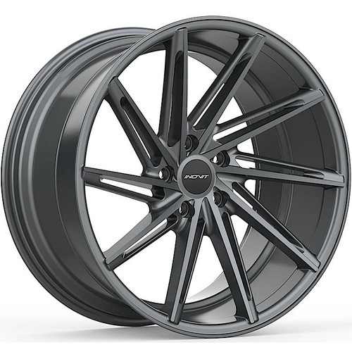 INOVIT Turbine 20x9 Satin Gray Wheel INOVIT Turbine 5x112  30 919L-2090-5x112+30-AxSL-A1A