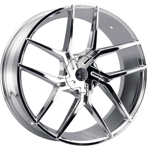 2Crave N51 18x8 Chrome Wheel 2Crave N51 5x4.5 5x120 35 N51-1880L35FC