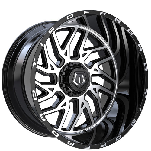 TIS 544MB 20x10 Machined Black Wheel TIS 544MB 6x120 6x5.5 -19 544MB-2107019