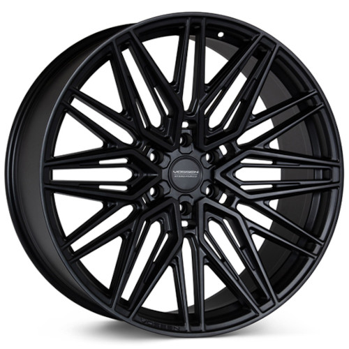 Vossen HF6-5 24x10 Satin Black Wheel Vossen HF6-5 6x5.5  25 HF65-4G43