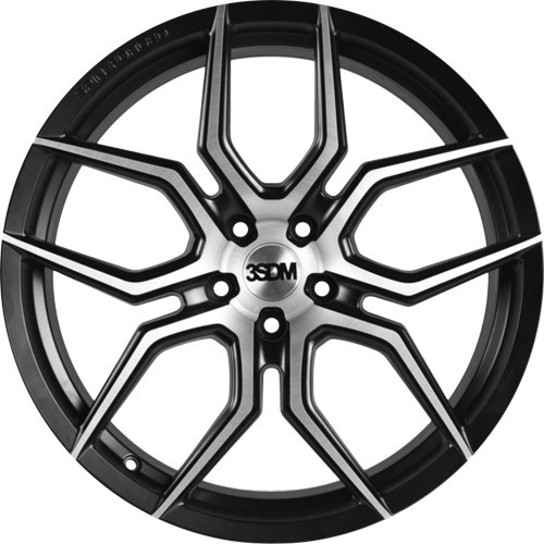 3SDM 0.50SF 20x10 Black Brushed Wheel 3SDM 0.50SF 5x120 44 5060530681655