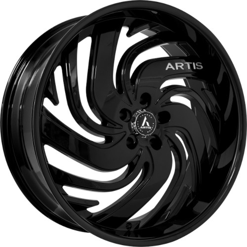 Artis Fillmore 24x10 Gloss Black Wheel Artis Fillmore 5x4.75 10 A203-2410-61-10FB