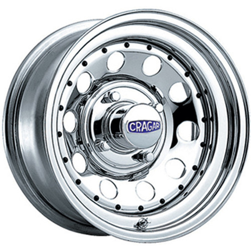 Cragar 320 15x7 Chrome Wheel Cragar 320 Quick Trick 5x4.5 13 3205712P