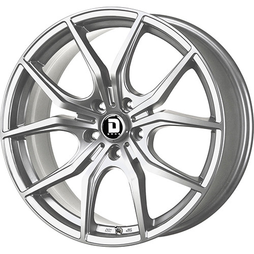 Drag DR67 17x7.5 Silver Wheel Drag DR67 5x4.5 42 DR671775064273PSF1