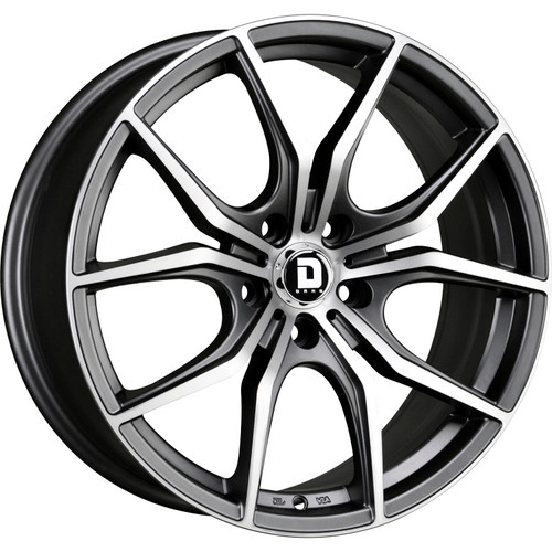 Drag DR67 17x7.5 Gray Wheel Drag DR67 5x4.5 42 DR671775064273GMFM