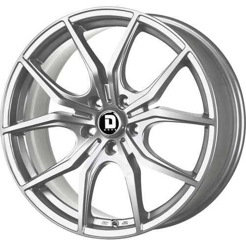 Drag DR67 17x7.5 Silver Wheel Drag DR67 5x120 40 DR671775234072PSF1