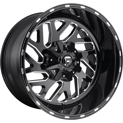 Fuel Triton 20x12 Black Milled Wheel Fuel Triton D581 8x170 -43 D58120201747