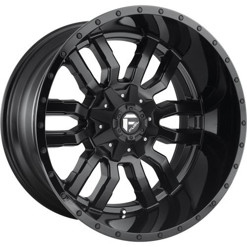 Fuel Sledge 22x12 Matte Black Wheel Fuel Sledge D596 5x5.5 5x150 -44 D59622207047