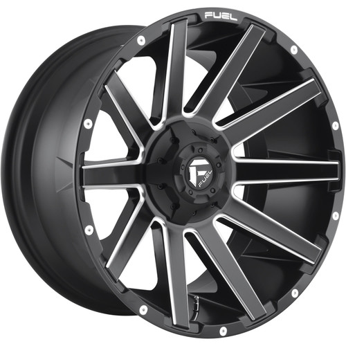 Fuel Contra 20x9 Matte Black Milled Wheel Fuel Contra D616 6x135 6x5.5 20 D61620909857