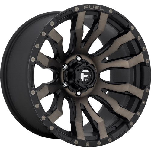 Fuel Blitz 22x12 Black Tint Wheel Fuel Blitz D674 5x5.5 -44 D6742220B447