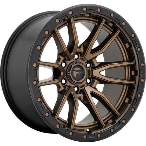 Fuel Rebel 6 17x9 Bronze Black Wheel Fuel Rebel 6 D681 6x120 1 D68117909450