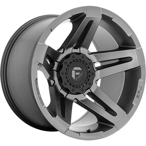 Fuel SFJ 20x12 Matte Gunmetal Wheel Fuel SFJ D764 5x4.5 5x5 -44 D76420202647