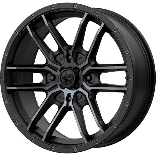 MSA Fang 18x7 Satin Black Wheel MSA Fang M43 4x156 10 M43-08756