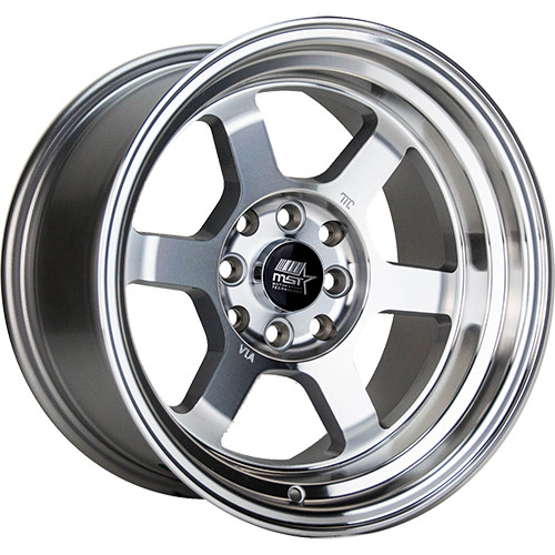 MST Time Attack 16x8 Machined Wheel MST Time Attack 5x4.5 20 01T-6865-20-MAC