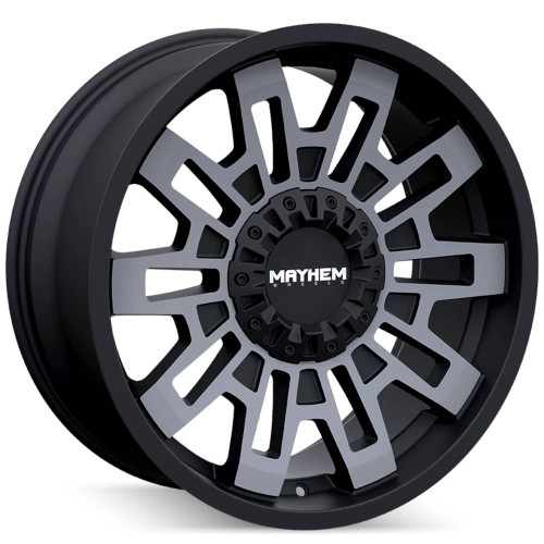 Mayhem Cortex 20x10 Black Machined Wheel Mayhem Cortex 8113 6x135 6x5.5 -19 8113-2137TM