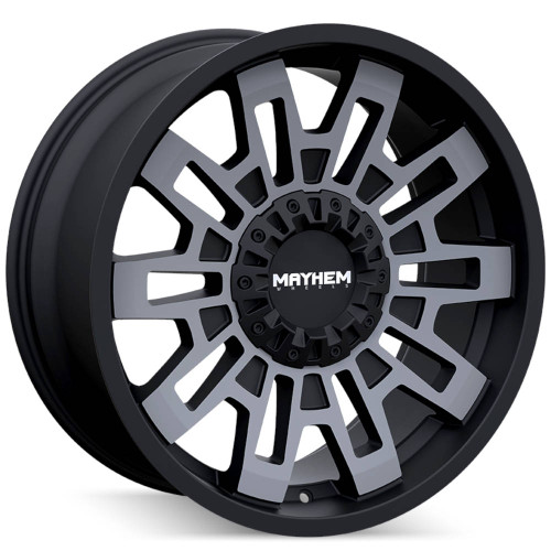 Mayhem Cortex 17x9 Black Machined Wheel Mayhem Cortex 8113 6x135 6x5.5 -12 8113-7937TM