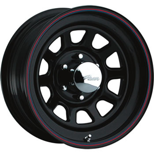 Pacer Black Daytona 15x10 Black Pacer Black Daytona Wheel 5x4.5 (5x114.3) -38 Offset 342B-5112 342B-5112