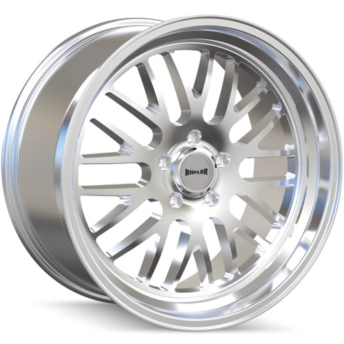 Ridler Style 607 20x10 Polished Wheel Ridler Style 607 607 5x4.5 607-2165P