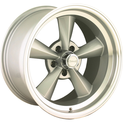 Ridler Style 675 17x7 Silver Ridler Style 675 Wheel 5x4.5 (5x114.3) +0 Offset 675-7765S 675-7765S