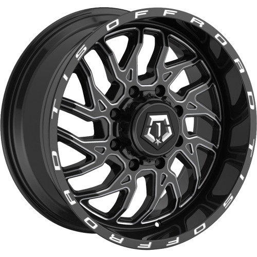 TIS 544BM 20x9 Black Milled Wheel TIS 544BM 8x170 18 544BM-2098718