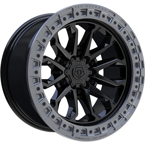 TIS 556BA 17x9 Black Gray Wheel TIS 556BA 6x135 -12 556BA-7906312