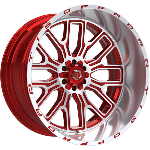 TIS 560MRL 20x12 Machined Red Wheel TIS 560MRL 8x180  -44 560MRL-2128944